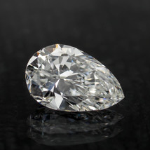 1.10 Carat Desseré E / VS2 Forme Poire Coupe Diamant Certifié GIA - £6,267.59 GBP