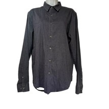 Theory Zach PS Blue Long Sleeve Button Up Dress Shirt Size M - $19.79