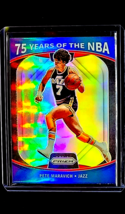 2021 2021-22 Panini Prizm 75 Years of the NBA Silver Prizm #15 Pete Maravich HOF - £1.85 GBP