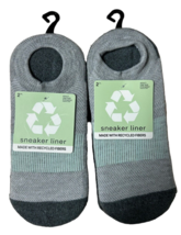 4Pairs Soft Unisex Sneaker Liner Socks One Size Fits Most Made w/Recycle... - $16.82