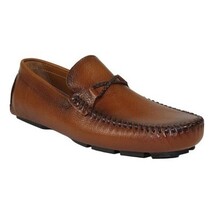 Men's Driving Shoes GENIO Turkey Casual Dress Genuine Leather 120747871 Cognac image 5