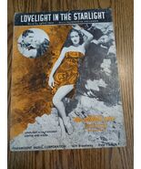 Dorothy Lamour Hollywood Actress Lovelight in the Starlight Sheet Music - $34.69 CAD