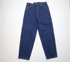 Deadstock Vintage 90s Southpole Mens 36x33 Spell Out Baggy Wide Leg Denim Jeans - £125.10 GBP