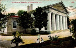 Antique Postcard Arlington Mansion Posted 1908 Washington DC Historical Places - £3.90 GBP