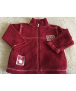 Kid Connection Boys Red Sports U 72 Fleece Long Sleeve Coat 2T - £4.23 GBP