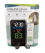 NEW La Crosse Technology Wireless Color Temperature Station/Thermometer ... - $40.32 CAD
