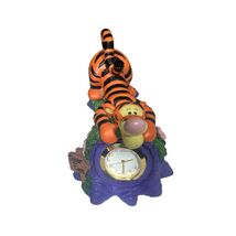 Vintage Disney Winnie the Pooh Tigger Time Fantasma Resin Clock Figurine... - $24.74