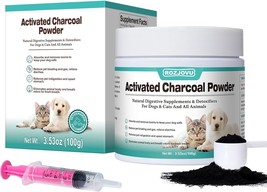 Activated Charcoal for Dogs Cats and All Pets Charcoal for Dogs Poisonin... - £28.96 GBP