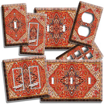 LUXURY PERSIAN RUG MOTIFF ORNAMENT LIGHT SWITCH COVER PLATE OUTLET ROOM ... - £13.08 GBP+