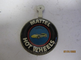 Vintage 1968 Mattel Hot Wheels Redline TWINMILL Metal Tab Pin Button Badge - £8.00 GBP