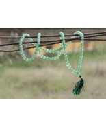 Energized Dark Green Aventurine 8mm Beads Prayer Mala 108+1(Guru Beads) - $1,759.55 MXN