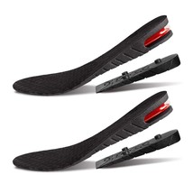 Height Increase Insoles Air Cushion Taller Insole, Shoe Lift Elevator,2 ... - $24.74