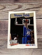 Wayman Tisdale Sacramento Kings 1991 NBA Hoops Basketball Card 494 - £1.18 GBP