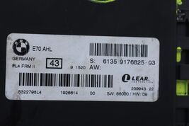 2009 BMW X5 X6 E70 AHL Footwell Headlight Light Lamp Control FRM2 6135-9176825 image 2