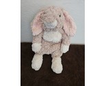 Mary Meyer Putty Bunny Rabbit Plush Stuffed Animal Tan Ivory White Chest... - $24.73