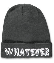 Local Heroes Whatever Forever Cuffed Unisex Knit Beanie Toque - £12.03 GBP