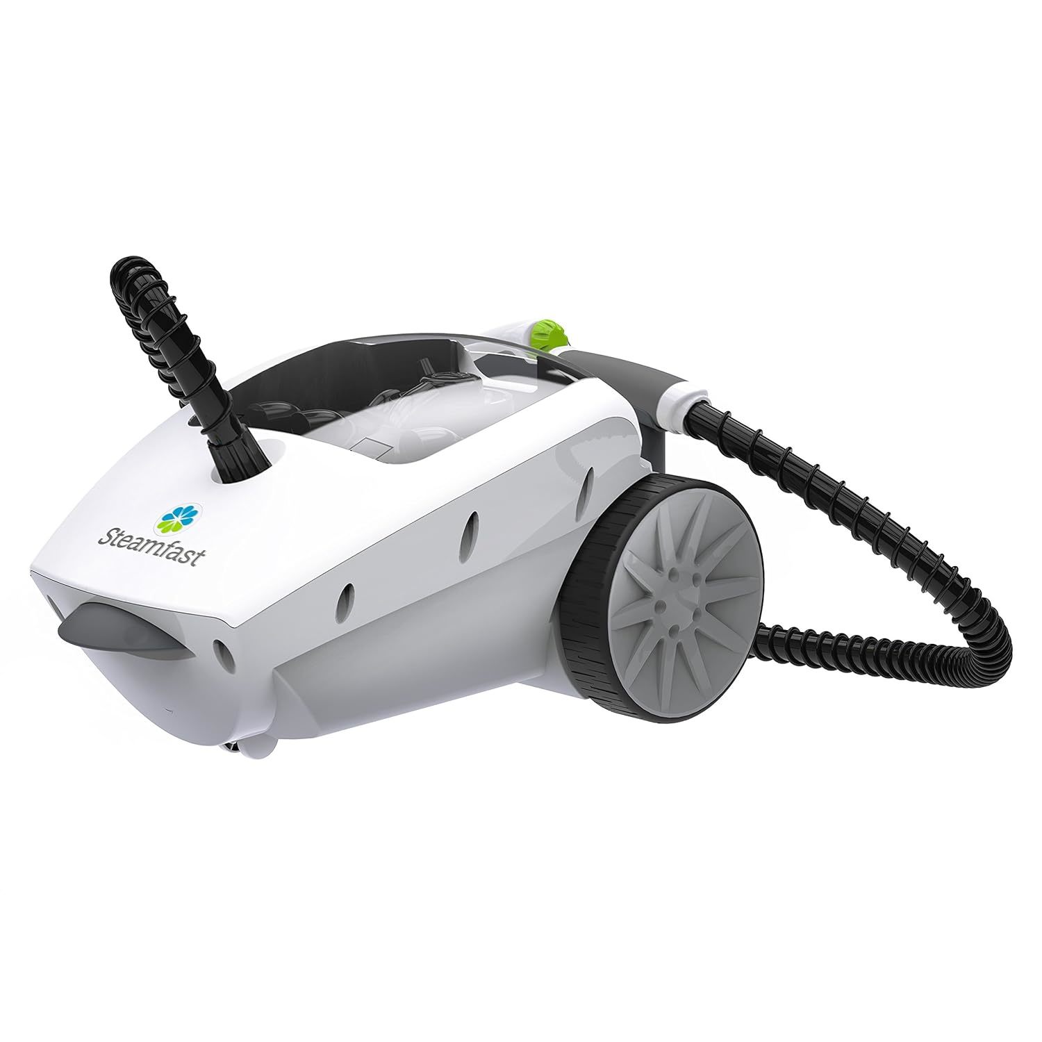 Steamfast SF-375 Deluxe Canister Steam Cleaner with 18 Accessories, Continuous T