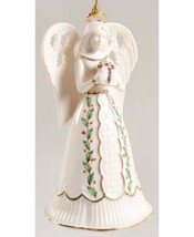 Lenox Collectible Holiday Christmas Angel Bell Present 6” Figurine Ornament New - £19.78 GBP