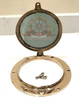 Marine Vintage Style Brass Ship Porthole Window with Mirror Glass Lot of 5 - $968.22