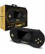 Hyperkin SupaBoy Portable Pocket Black/Gold Console for SNES Games Cartr... - $2,084.34 MXN