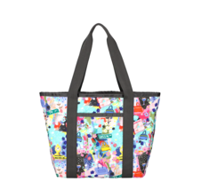 LeSportsac Painterly Spring Everyday Zip Tote Celebrate LeSportsac’s 1974 Debut - £77.65 GBP