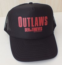 Den of Thieves 2017 Movie Studio New Baseball Cap, Black with Red OUTLAWS Front - £5.34 GBP