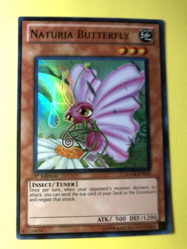 Naturia Butterfly - HA04-EN019 - Super Rare NM Hidden Arsenal 4 Yugioh Card - $6.00