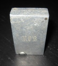 1940s Era Machined Aluminum Block Engraved Lift Arm side Wheel Petrol Li... - $34.99