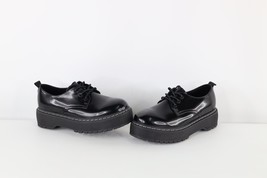 Vintage 90s Womens Size 8 Grunge Goth EDM Chunky Platform Shoes Oxfords ... - $103.90