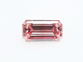 Rare Argyle 0.35ct Natural Loose Fancy Intense Pink 4PR Diamond GIA Emerald Cut - £29,425.00 GBP