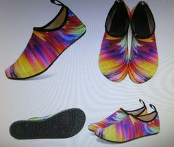 Water Swim Shoes Quick-Dry Yoga Socks Slip-on Men Women Multi-Color XL 42/43 - £10.37 GBP