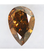 Brown Pear Shape Diamond Natural Fancy Real Loose 1.50 Carat SI1 IGI Cer... - €2.059,82 EUR