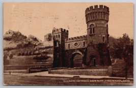 Postcard Cincinnati Ohio OH Elsinore Entrance Eden Park Hamilton County Vintage - £6.61 GBP