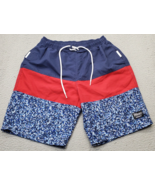 Tesla Waves Surfista Shorts Men Large Multi Thermal Lined Swimwear Elast... - $29.41 CAD