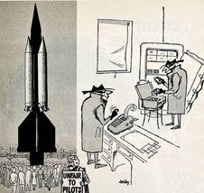 1959 Comic Strips The Punch British Political Satire Art Print Humor #1 ... - £15.74 GBP