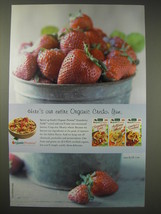 2004 Kashi Organic Promise Cereal Ad - Here&#39;s our entire Organic Credo: Yum - £14.76 GBP