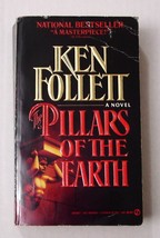 Ken Follett Pillars of the Earth 1st Signet 1990 Historical Fiction PB - $10.00