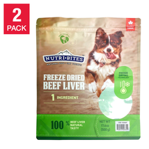 Canature  Freeze Dried Beef Liver Dog and Cat Pet Treat 17.6Oz, 2-Pack - $49.66