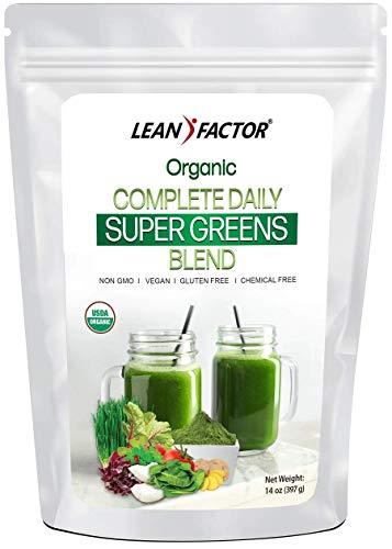 Primary image for Organic Super Greens Blend - Complete Daily Superfood Formula - Barley Grass + W