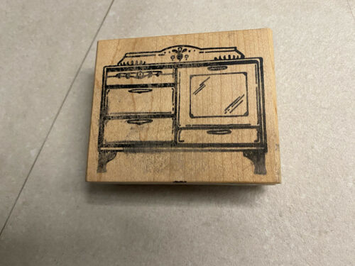 MOSTLY NEW HOME DECOR WOOD Mounted Stamps Retired YOU PICK BUY MORE & SAVE!  Item image 6
