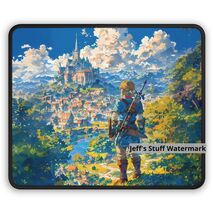 Link Gaming Mouse Pad The Legend of Zelda Manga Anime Japanese Desk Mat ... - $11.99