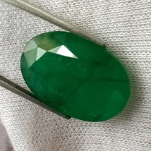 Large Emerald,Oval, 15.72 Ct, Emerald Oval, Emerald, Oval Shape ,Zambian Emerald - £1,822.67 GBP