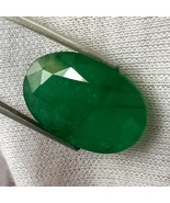 Large Emerald,Oval, 15.72 Ct, Emerald Oval, Emerald, Oval Shape ,Zambian... - $3,145.72 CAD