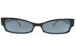 Lafont Issy &amp; LA Sunglasses OLYMPIA 816 Black Green Floral Frames w Blue Lenses - £73.38 GBP
