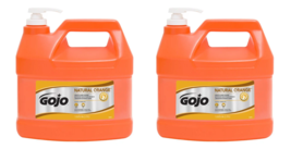 Hand Cleaner 1-Gal Natural Orange w/ Pump-Dispenser - Gojo 0945-04 (2-PACK) - $914.97 MXN
