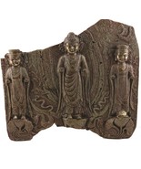 Buddha Cave Wall Relief Replica Buddhist Pilgrimage Bodhisattva Padmapani - $32.67