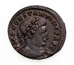 307-337 Ad Romanzo Imperial, Costantino I, The Great. AE Follis Coin RIC-875 (5) - £75.65 GBP