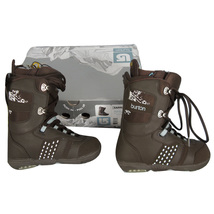 NEW Burton Sapphire Snowboard Boots!  US 4 UK 2.5 Euro 34 Mondo 21  *Brown* - $144.99