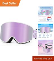 Universal Ski Goggles - Soft Foam Frame &amp; Anti-Fog Tech for Ultimate Com... - $67.27