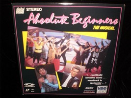 Laserdisc Absolute Beginners 1986 David Bowie, Patsy Kensit, Eddie O&#39;Connell - £11.99 GBP